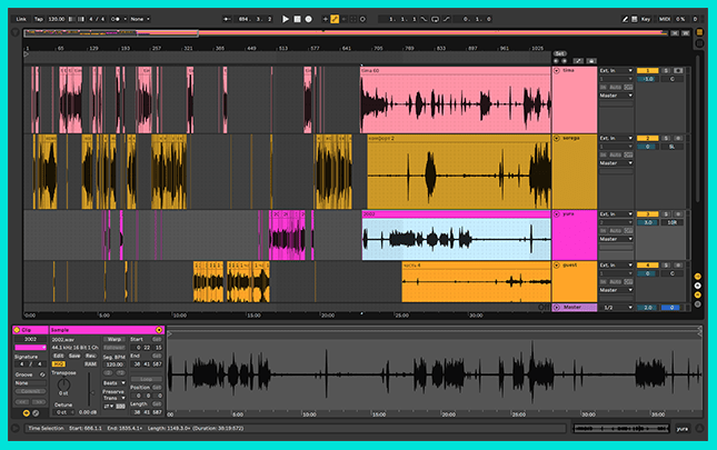 Звукозаписывающая программа Ableton
