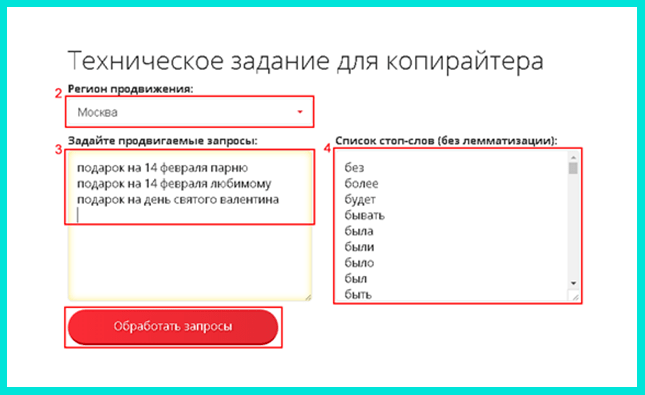 Составляем ТЗ для копирайтера в Пиксел Плюс