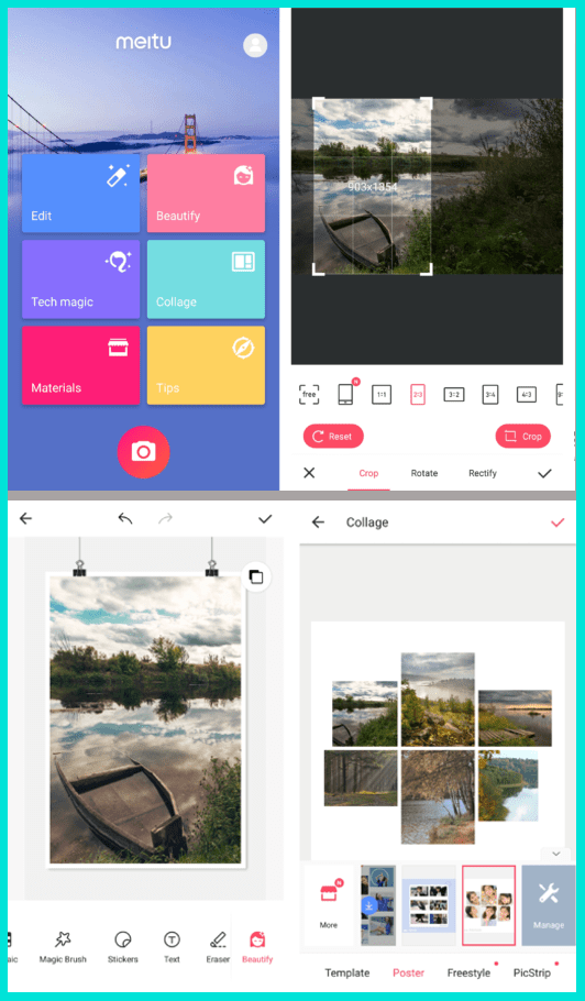 Фоторедактор Meitu