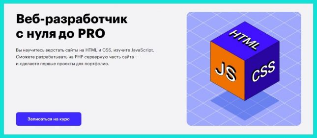 курс веб разработчик